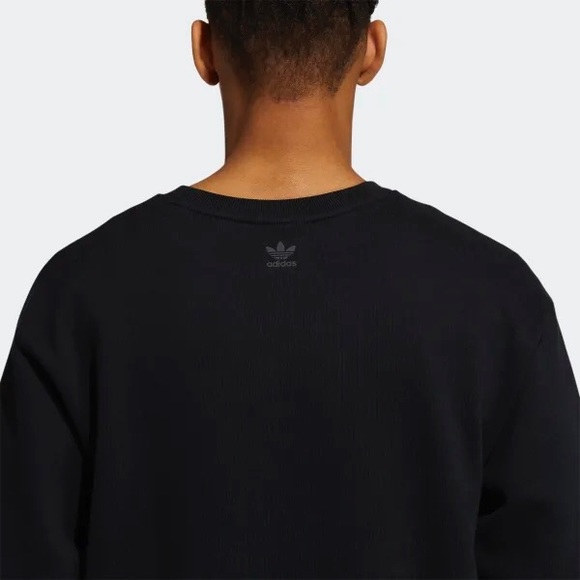 NWT ADIDAS PHARRELL WILLIAMS BASICS CREWNECK SWEATSHIRT (GENDER NEUTRAL) GT4329 - Picture 6 of 13